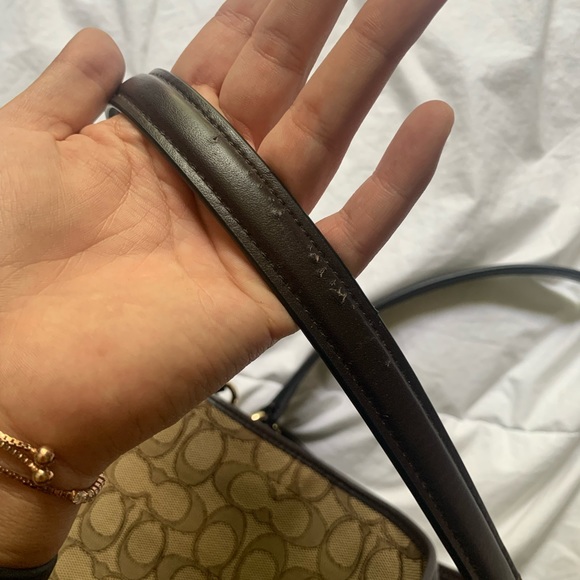 COACH Signature Edie 31 shoulder bag